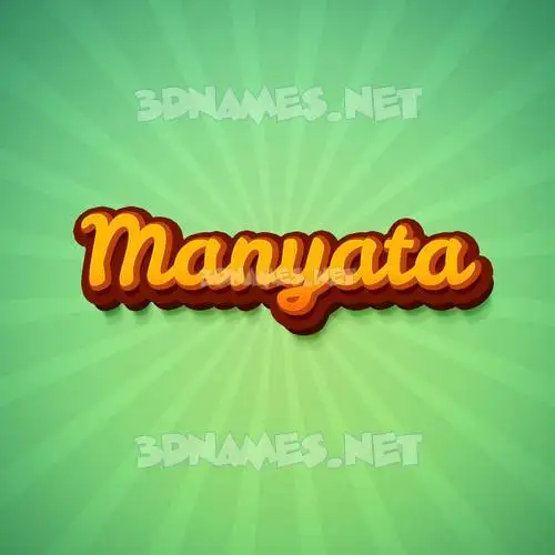 manyata in Green Rays style - 3D name wallpaper manyata in Green Rays style - 3D name wallpaper