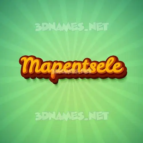 mapentsele in Green Rays style - 3D name wallpaper mapentsele in Green Rays style - 3D name wallpaper