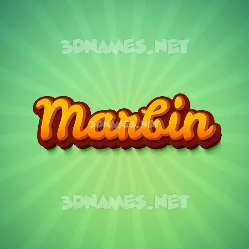 marbin in Green Rays style - 3D name wallpaper marbin in Green Rays style - 3D name wallpaper
