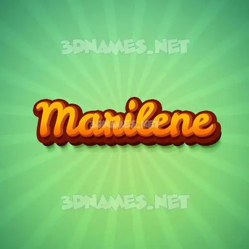 marilene in Green Rays style - 3D name wallpaper marilene in Green Rays style - 3D name wallpaper