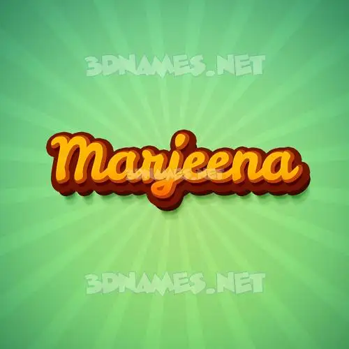 marjeena in Green Rays style - 3D name wallpaper marjeena in Green Rays style - 3D name wallpaper