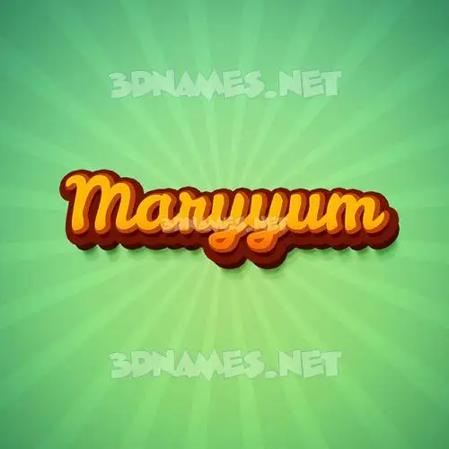 maryyum in Green Rays style - 3D name wallpaper maryyum in Green Rays style - 3D name wallpaper