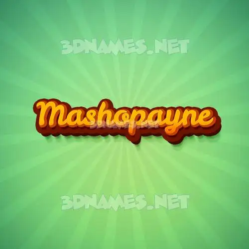 mashopayne in Green Rays style - 3D name wallpaper mashopayne in Green Rays style - 3D name wallpaper