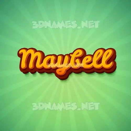 maybell in Green Rays style - 3D name wallpaper maybell in Green Rays style - 3D name wallpaper