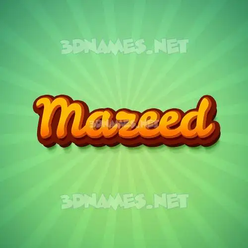 mazeed in Green Rays style - 3D name wallpaper mazeed in Green Rays style - 3D name wallpaper