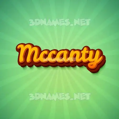 mccanty in Green Rays style - 3D name wallpaper mccanty in Green Rays style - 3D name wallpaper