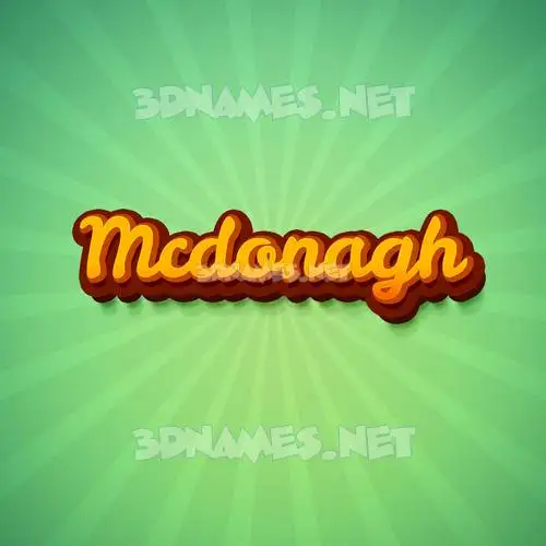 mcdonagh in Green Rays style - 3D name wallpaper mcdonagh in Green Rays style - 3D name wallpaper