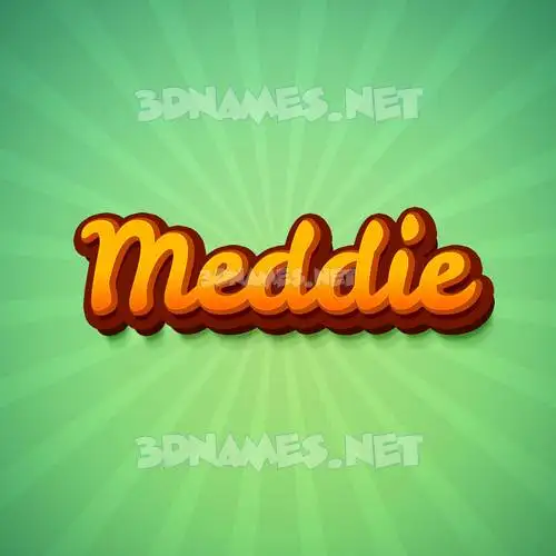 meddie in Green Rays style - 3D name wallpaper meddie in Green Rays style - 3D name wallpaper