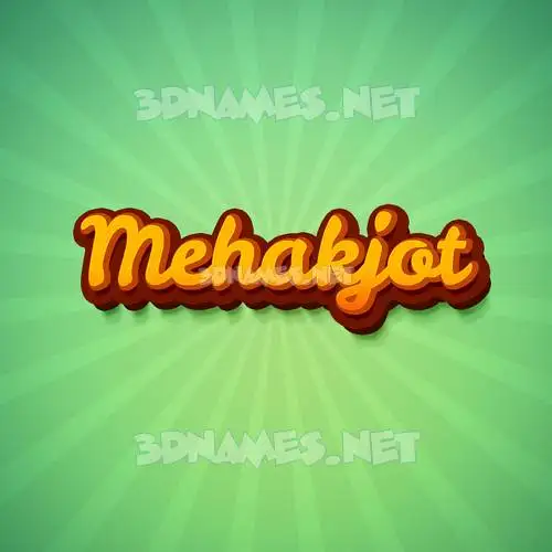 mehakjot in Green Rays style - 3D name wallpaper mehakjot in Green Rays style - 3D name wallpaper