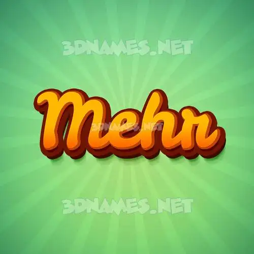 mehr in Green Rays style - 3D name wallpaper mehr in Green Rays style - 3D name wallpaper