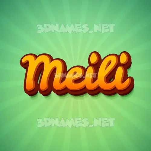 meili in Green Rays style - 3D name wallpaper meili in Green Rays style - 3D name wallpaper