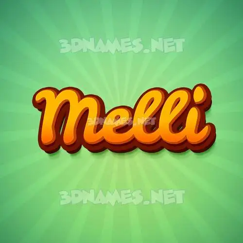 melli in Green Rays style - 3D name wallpaper melli in Green Rays style - 3D name wallpaper