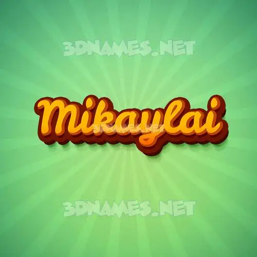 mikaylai in Green Rays style - 3D name wallpaper mikaylai in Green Rays style - 3D name wallpaper