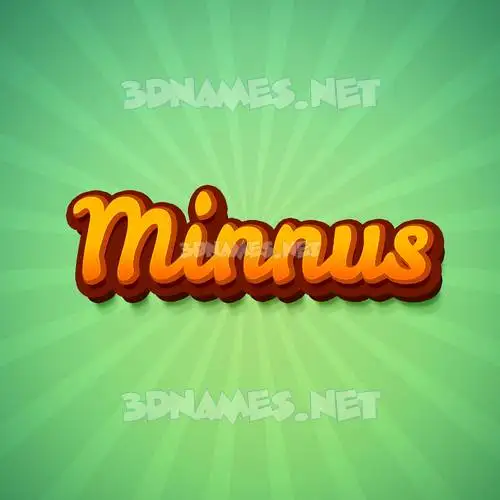 minnus in Green Rays style - 3D name wallpaper minnus in Green Rays style - 3D name wallpaper