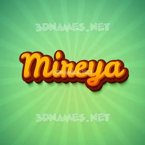 mireya in Green Rays style - 3D name wallpaper mireya in Green Rays style - 3D name wallpaper