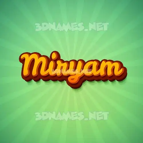 miryam in Green Rays style - 3D name wallpaper miryam in Green Rays style - 3D name wallpaper