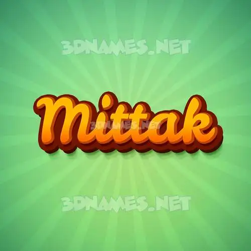 mittak in Green Rays style - 3D name wallpaper mittak in Green Rays style - 3D name wallpaper