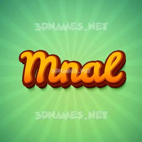 mnal in Green Rays style - 3D name wallpaper mnal in Green Rays style - 3D name wallpaper
