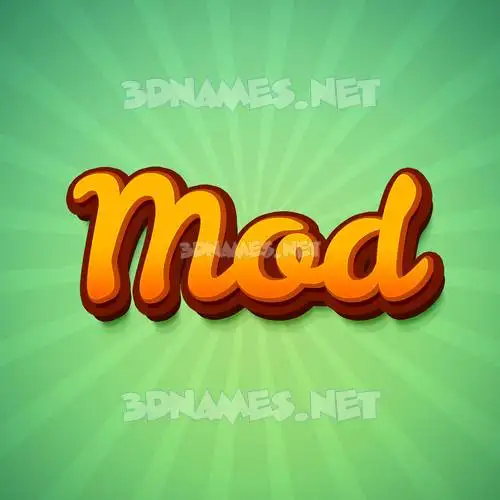 mod in Green Rays style - 3D name wallpaper mod in Green Rays style - 3D name wallpaper