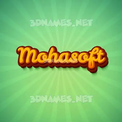 mohasoft in Green Rays style - 3D name wallpaper mohasoft in Green Rays style - 3D name wallpaper
