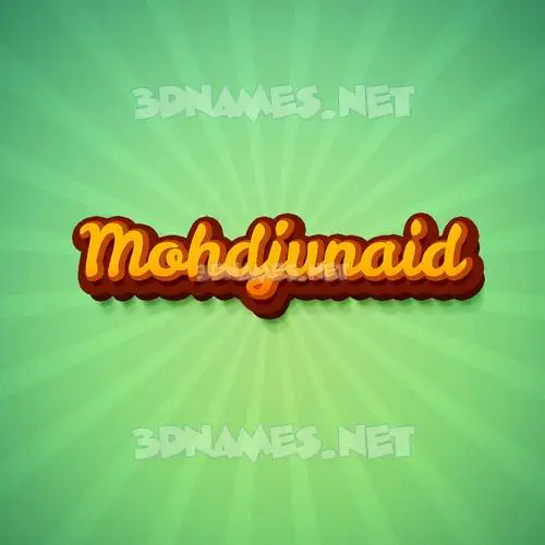 mohdjunaid in Green Rays style - 3D name wallpaper mohdjunaid in Green Rays style - 3D name wallpaper