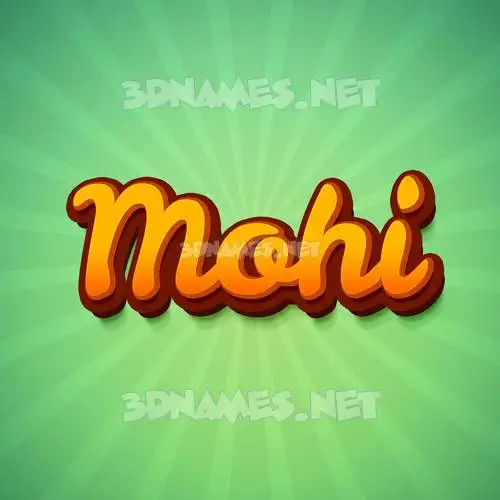 mohi in Green Rays style - 3D name wallpaper mohi in Green Rays style - 3D name wallpaper