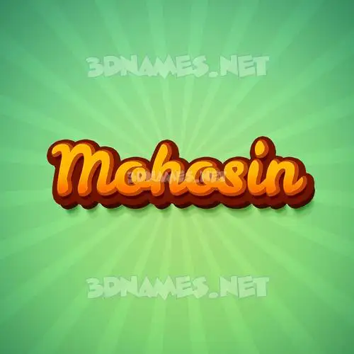 mohosin in Green Rays style - 3D name wallpaper mohosin in Green Rays style - 3D name wallpaper