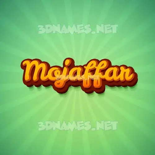 mojaffar in Green Rays style - 3D name wallpaper mojaffar in Green Rays style - 3D name wallpaper
