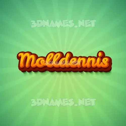 molldennis in Green Rays style - 3D name wallpaper molldennis in Green Rays style - 3D name wallpaper