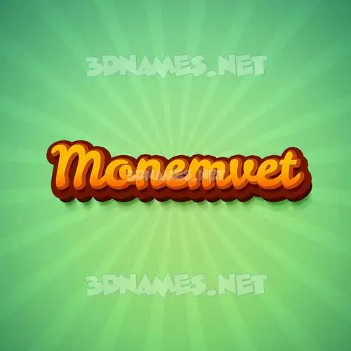 monemvet in Green Rays style - 3D name wallpaper monemvet in Green Rays style - 3D name wallpaper