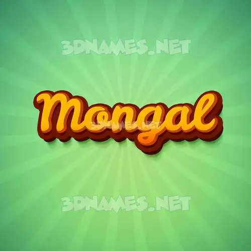 mongal in Green Rays style - 3D name wallpaper mongal in Green Rays style - 3D name wallpaper