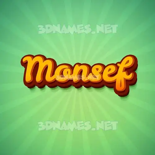 monsef in Green Rays style - 3D name wallpaper monsef in Green Rays style - 3D name wallpaper
