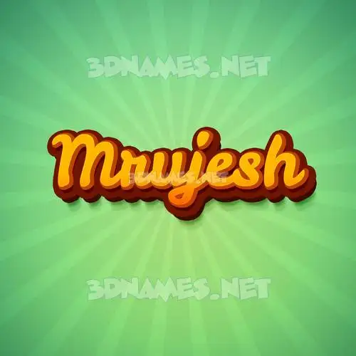 mrujesh in Green Rays style - 3D name wallpaper mrujesh in Green Rays style - 3D name wallpaper