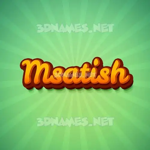 msatish in Green Rays style - 3D name wallpaper msatish in Green Rays style - 3D name wallpaper