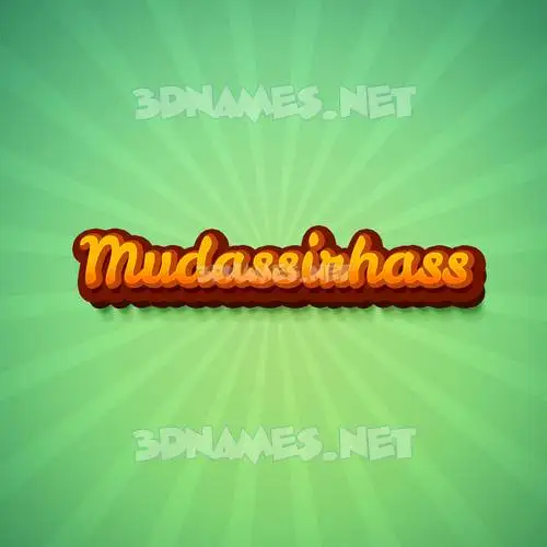 mudassirhass in Green Rays style - 3D name wallpaper mudassirhass in Green Rays style - 3D name wallpaper