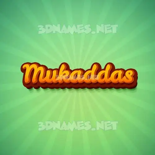 mukaddas in Green Rays style - 3D name wallpaper mukaddas in Green Rays style - 3D name wallpaper