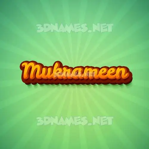 mukrameen in Green Rays style - 3D name wallpaper mukrameen in Green Rays style - 3D name wallpaper