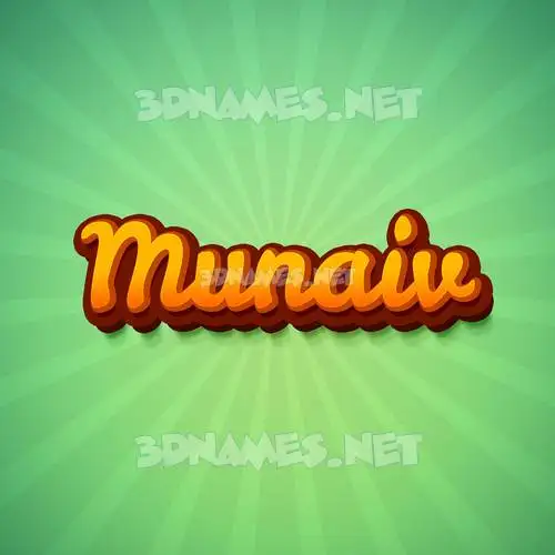 munaiv in Green Rays style - 3D name wallpaper munaiv in Green Rays style - 3D name wallpaper
