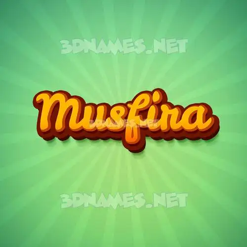 musfira in Green Rays style - 3D name wallpaper musfira in Green Rays style - 3D name wallpaper