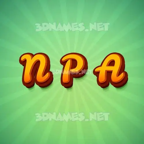 n p a in Green Rays style - 3D name wallpaper n p a in Green Rays style - 3D name wallpaper