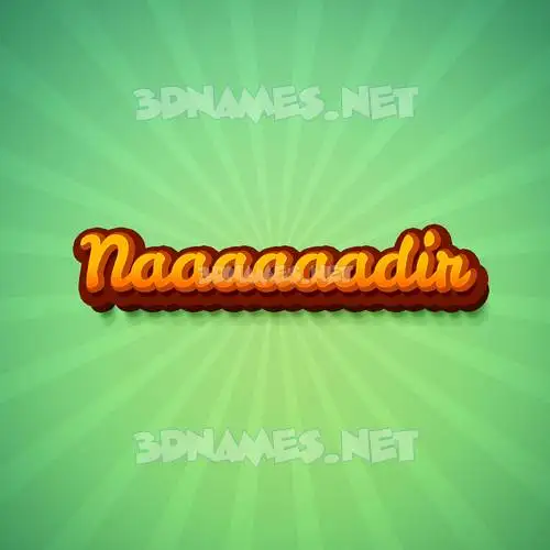 naaaaaadir in Green Rays style - 3D name wallpaper naaaaaadir in Green Rays style - 3D name wallpaper