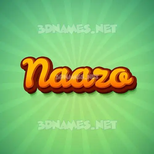 naazo in Green Rays style - 3D name wallpaper naazo in Green Rays style - 3D name wallpaper