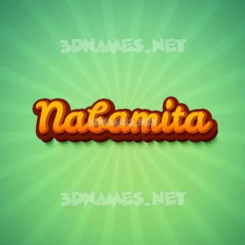nabamita in Green Rays style - 3D name wallpaper nabamita in Green Rays style - 3D name wallpaper