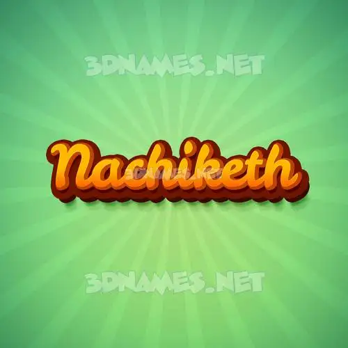 nachiketh in Green Rays style - 3D name wallpaper nachiketh in Green Rays style - 3D name wallpaper