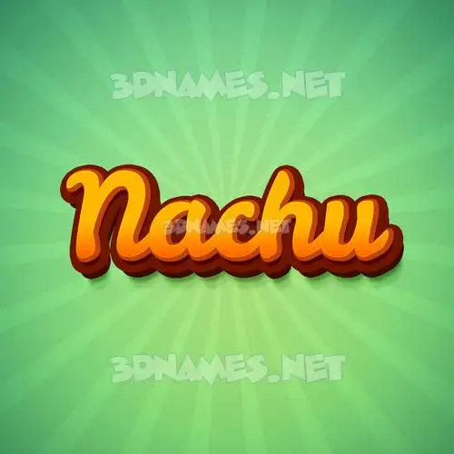 nachu in Green Rays style - 3D name wallpaper nachu in Green Rays style - 3D name wallpaper