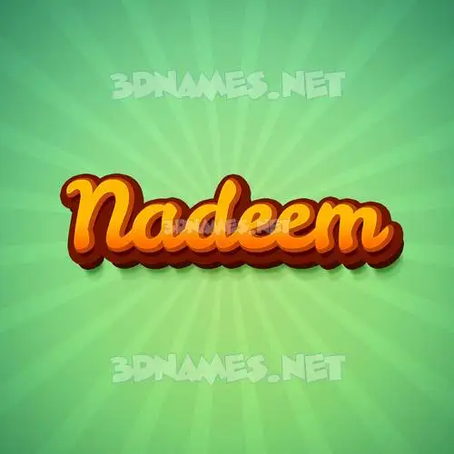 nadeem in Green Rays style - 3D name wallpaper nadeem in Green Rays style - 3D name wallpaper