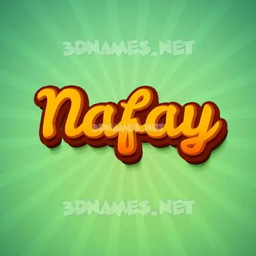 nafay in Green Rays style - 3D name wallpaper nafay in Green Rays style - 3D name wallpaper