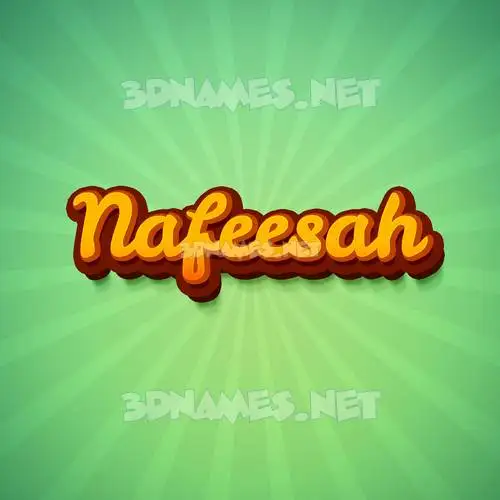 nafeesah in Green Rays style - 3D name wallpaper nafeesah in Green Rays style - 3D name wallpaper
