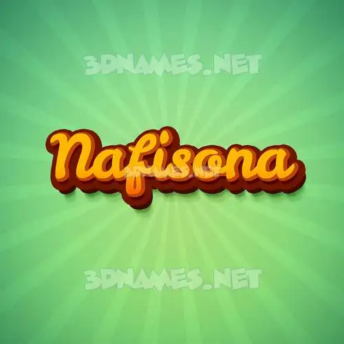 nafisona in Green Rays style - 3D name wallpaper nafisona in Green Rays style - 3D name wallpaper