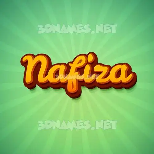nafiza in Green Rays style - 3D name wallpaper nafiza in Green Rays style - 3D name wallpaper
